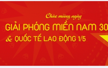 TVB Thông báo Lịch nghỉ Lễ Giỗ Tổ và nghỉ lễ Giải Phóng, Quốc tế Lao động 2019 (10/04/2019)